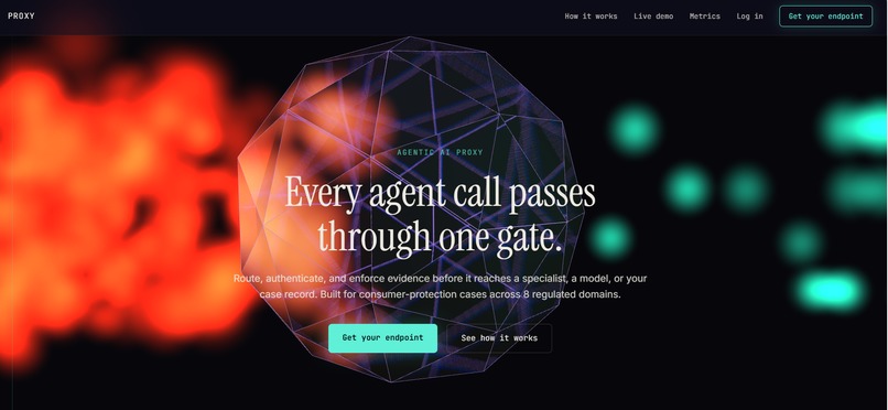 PROXY — Agentic AI for Consumer Justice – screenshot 1