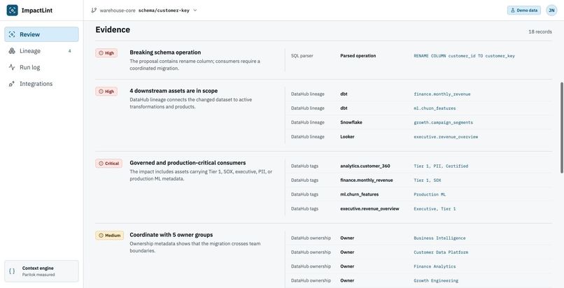 ImpactLint – screenshot 4