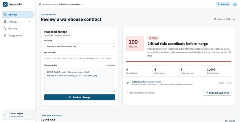 ImpactLint – screenshot 3