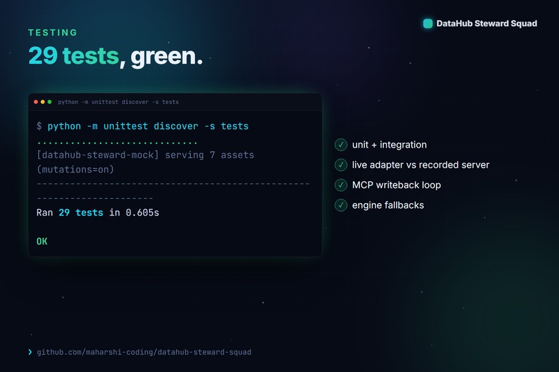 DataHub Steward Squad – screenshot 1