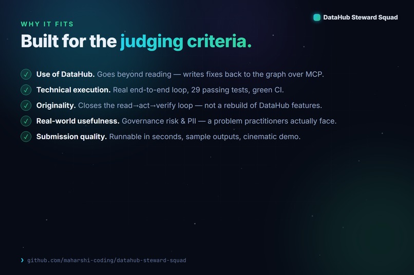 DataHub Steward Squad – screenshot 11