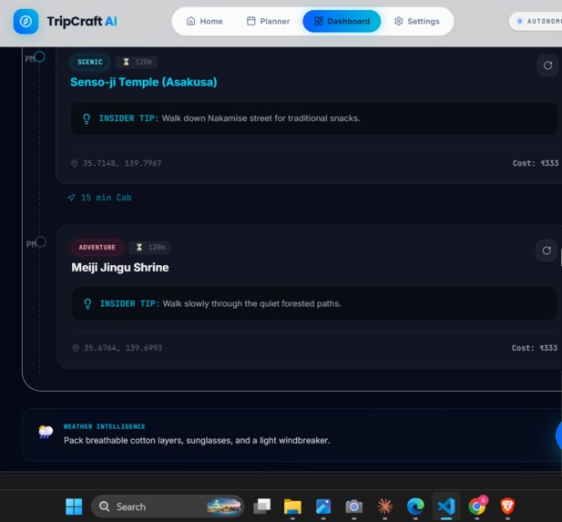Tripcraft ai – screenshot 3