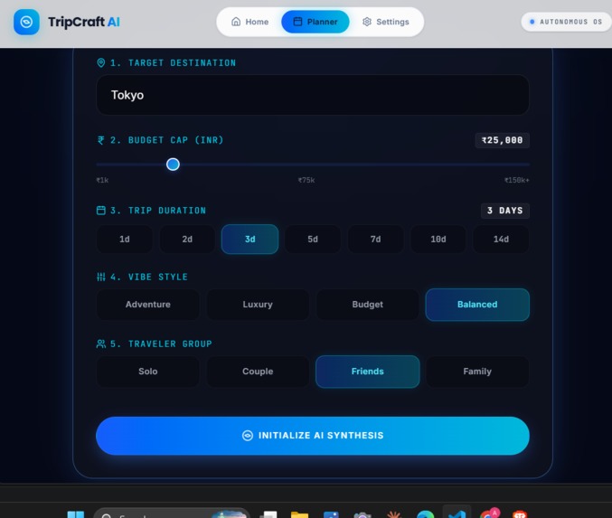 Tripcraft ai – screenshot 5