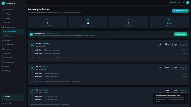 FleetBrain AI – screenshot 3