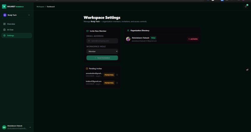 BOLMEET  – screenshot 1