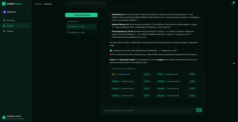 BOLMEET  – screenshot 3
