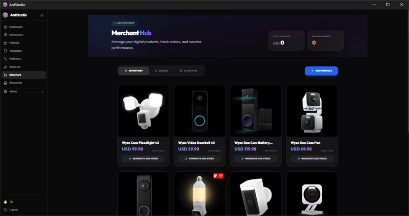 AntStudio - Autonomous AI Streamer for Live Commerce – screenshot 10
