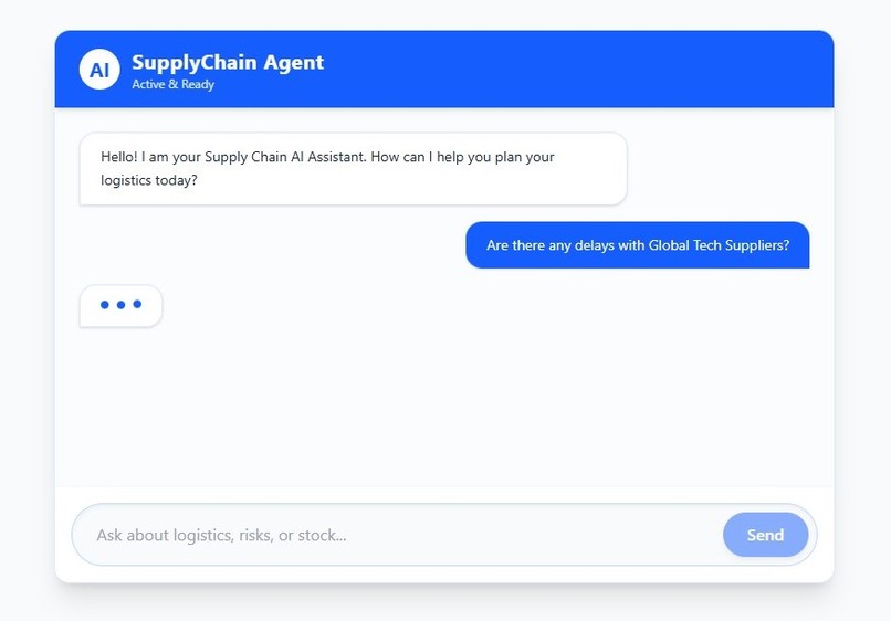 SupplyPulse: AI Supply Chain & Risk Platform – screenshot 1