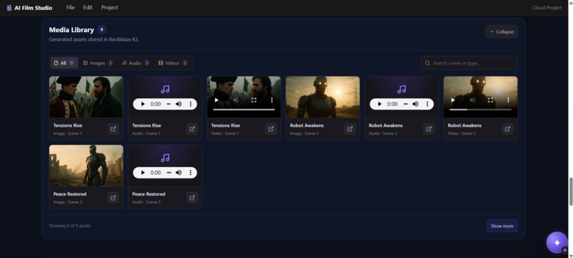 AI Film Studio – screenshot 4