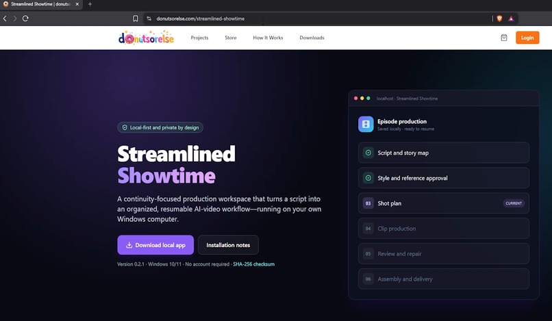 Streamlined Showtime – screenshot 3
