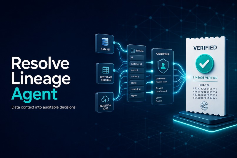 Resolve Lineage Agent – screenshot 1