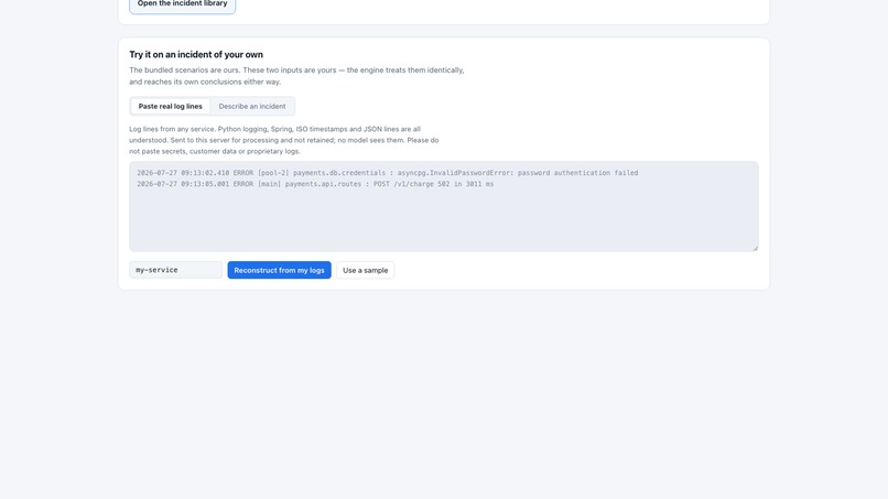 IncidentLens – screenshot 4