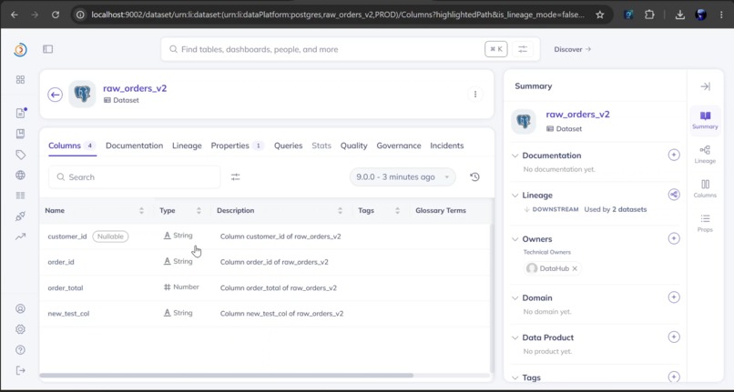 LineagePilot – screenshot 1