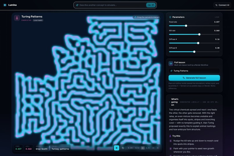 Lumina — AI Interactive Science Lab – screenshot 3