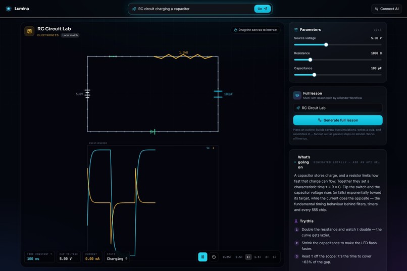 Lumina — AI Interactive Science Lab – screenshot 4