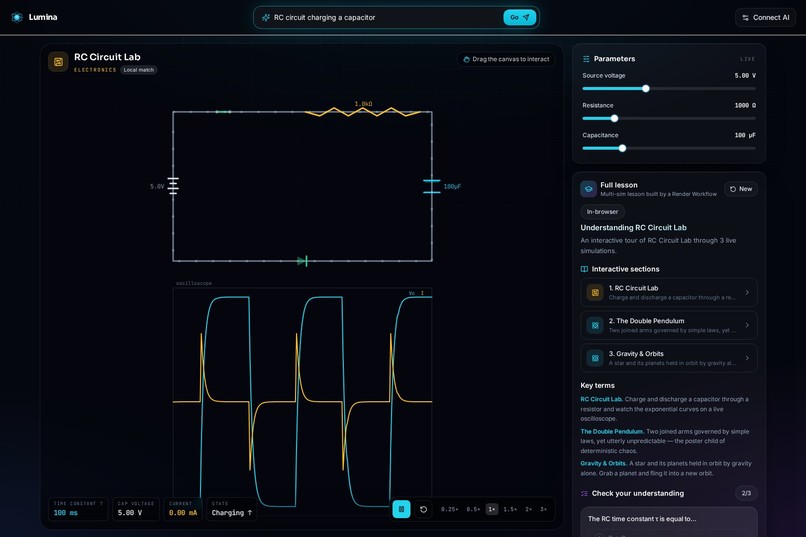 Lumina — AI Interactive Science Lab – screenshot 6