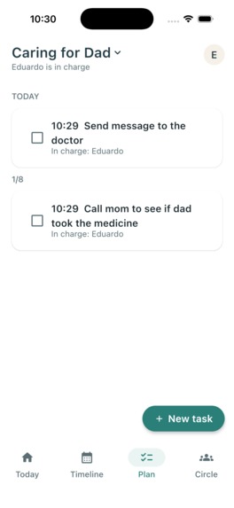 Family Care Relay – screenshot 4