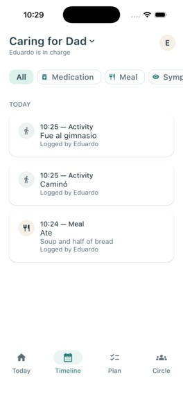 Family Care Relay – screenshot 5