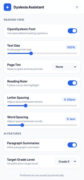 Dyslexia AI Assistant – screenshot 2