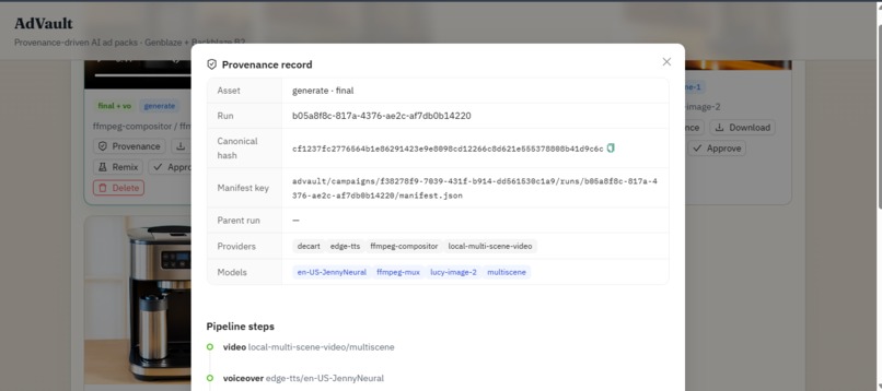 AdVault – screenshot 3