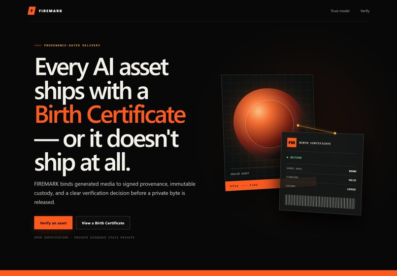 FIREMARK – screenshot 1
