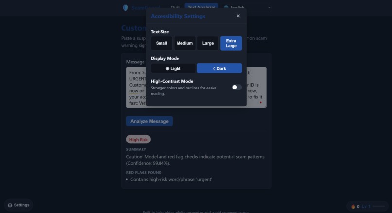 ScamGuard – screenshot 1