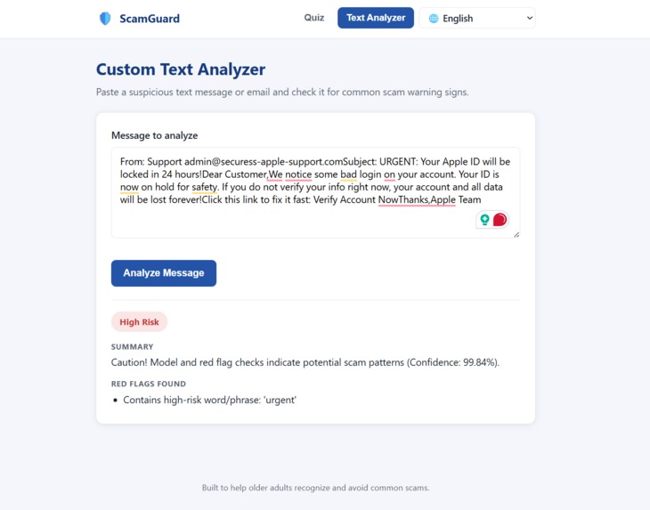 ScamGuard – screenshot 2