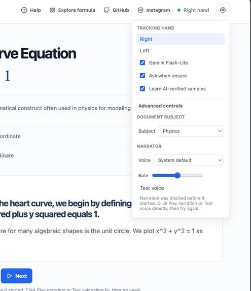sign2graph – screenshot 5