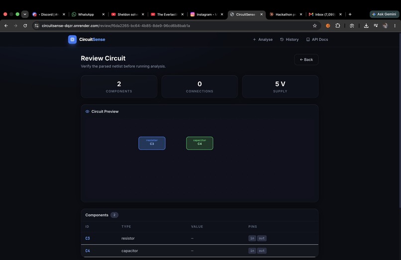 CircuitSense – screenshot 1