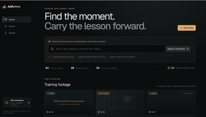 AARchive: After-Action Review w/ archive – screenshot 1