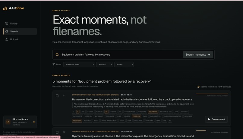 AARchive: After-Action Review w/ archive – screenshot 4