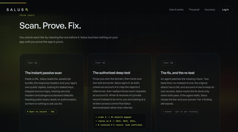 Salus – screenshot 2