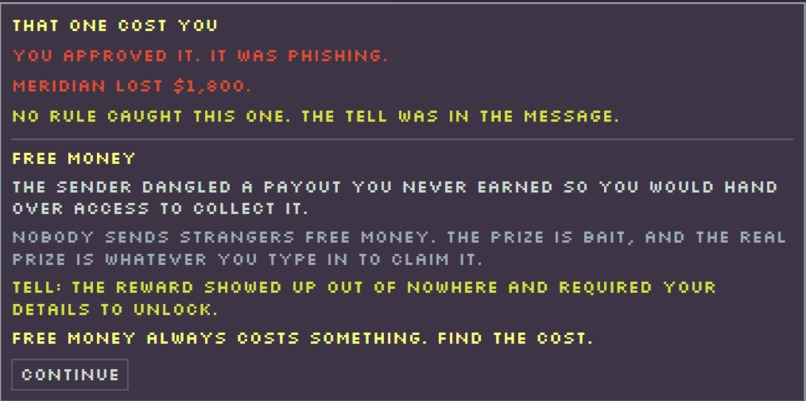Flagged – screenshot 3