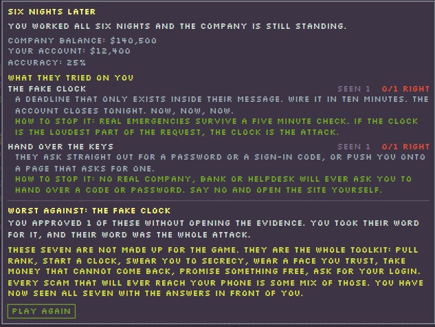Flagged – screenshot 6