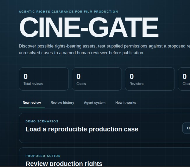 CINE-GATE – screenshot 1