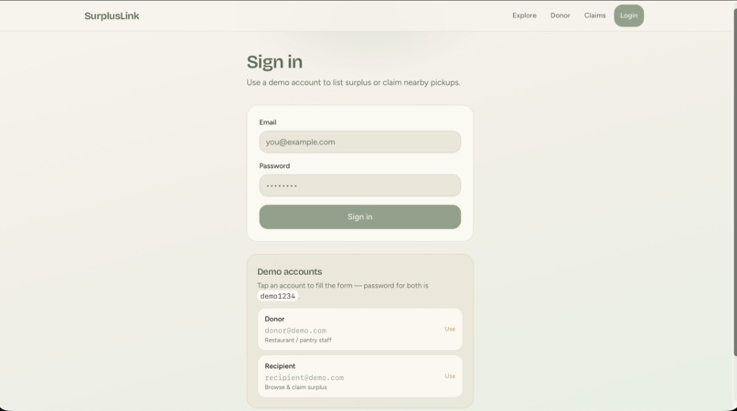 SurplusLink – screenshot 2