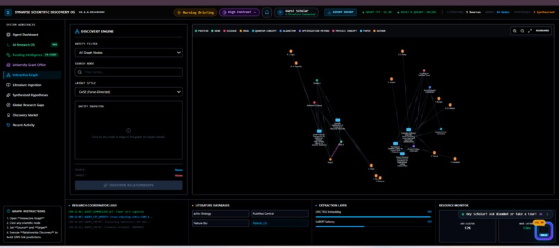 SYNAPSE SCIENTIFIC DISCOVERY – screenshot 3