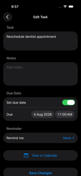 Todobo App – screenshot 1