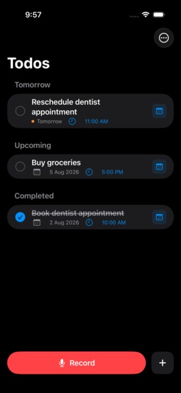 Todobo App – screenshot 4