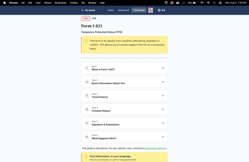MiEstatus – screenshot 2