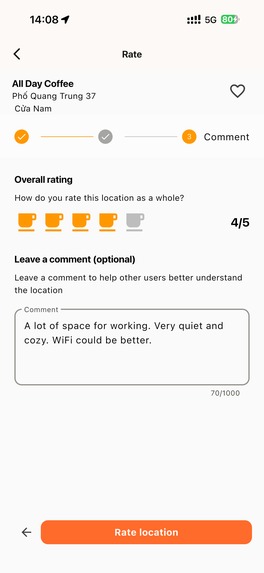 Twork - find work cafes and coworkers – screenshot 6