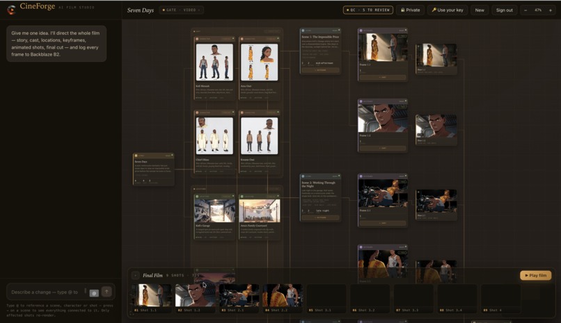cineforge – screenshot 4