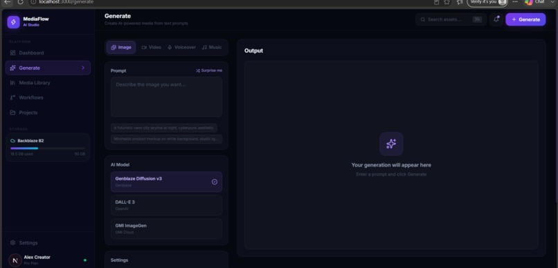 AI MediaFlow Studio – screenshot 4