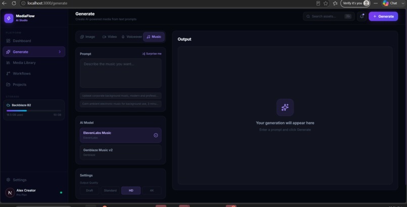 AI MediaFlow Studio – screenshot 6