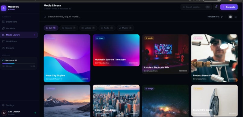 AI MediaFlow Studio – screenshot 9