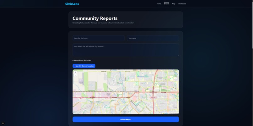 CivicLens – screenshot 2