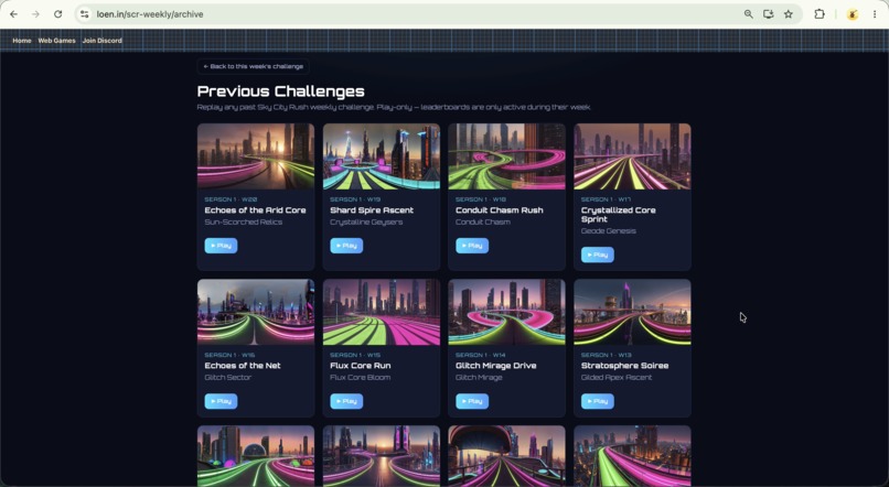 Weekly Race Generator – screenshot 9