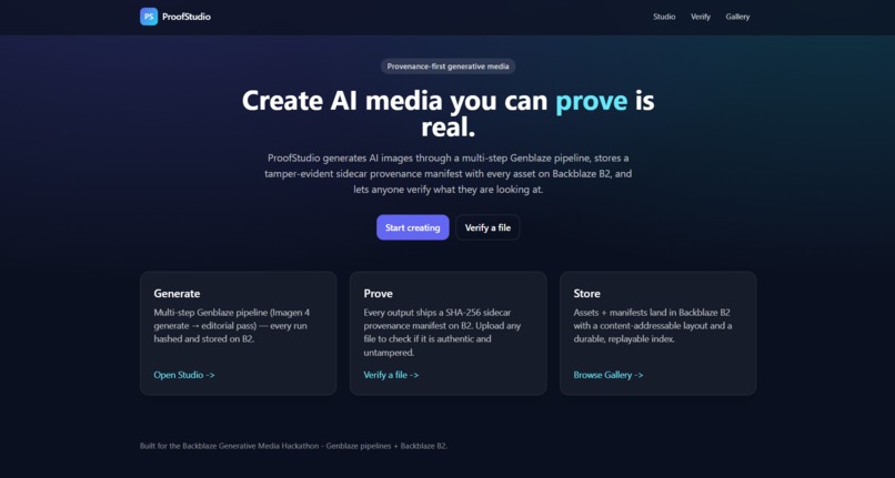 ProofStudio – screenshot 1