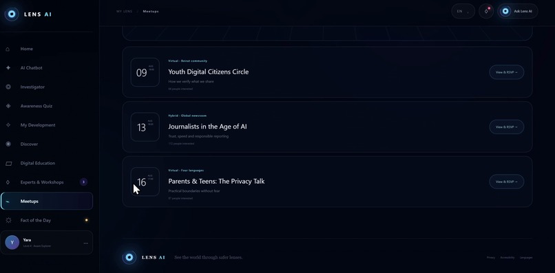 Lens AI – screenshot 2