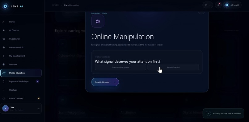 Lens AI – screenshot 4